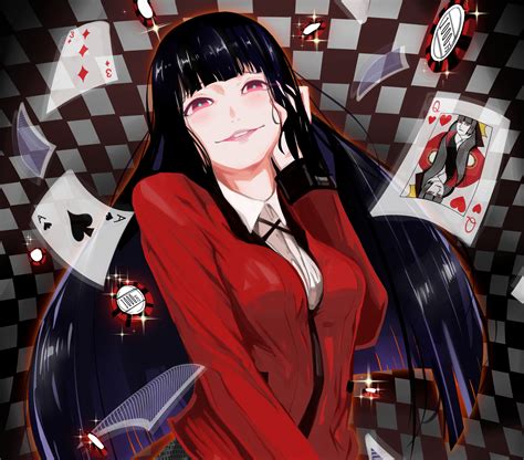 anime kakegurui.